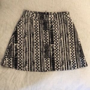 Patterned skirt